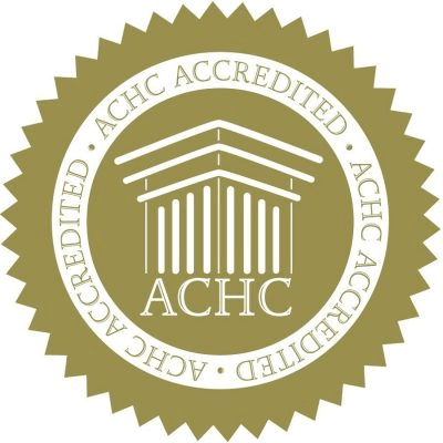 ACHC accredited badge